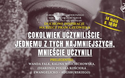 Zapraszamy na spotkanie o duchowych inspiracjach działalności Diakonii